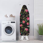 Butterfly And Flower Pattern Print Ironing Board Cover