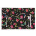 Butterfly And Flower Pattern Print Placemat