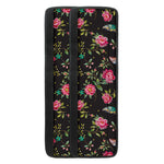 Butterfly And Flower Pattern Print Refrigerator Handle Covers