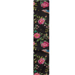 Butterfly And Flower Pattern Print Table Runner