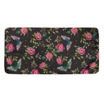Butterfly And Flower Pattern Print Towel