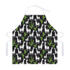 Cactus And Llama Pattern Print Adjustable Apron