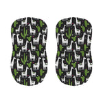 Cactus And Llama Pattern Print Bar Stool Covers