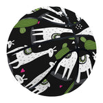 Cactus And Llama Pattern Print Basketball