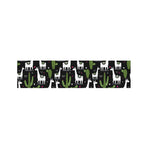 Cactus And Llama Pattern Print Bed Runner
