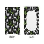 Cactus And Llama Pattern Print Changing Pad Cover
