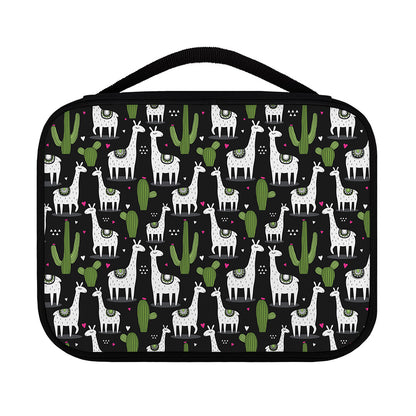Cactus And Llama Pattern Print Classic Bible Case