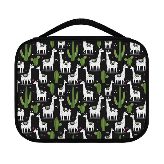 Cactus And Llama Pattern Print Classic Bible Case