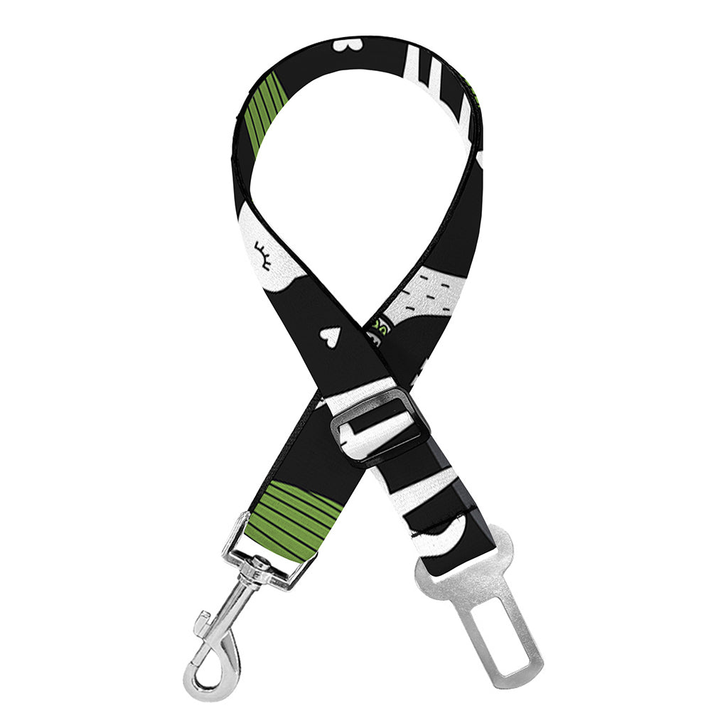 Cactus And Llama Pattern Print Dog Seat Belt
