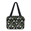 Cactus And Llama Pattern Print Double Strap Bible Bag