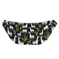 Cactus And Llama Pattern Print Fanny Pack