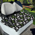 Cactus And Llama Pattern Print Golf Cart Seat Cover