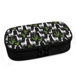 Cactus And Llama Pattern Print Insulin Cooler Travel Case