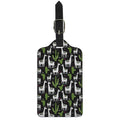 Cactus And Llama Pattern Print Luggage Tag