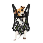 Cactus And Llama Pattern Print Pet Carrier Backpack