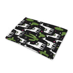 Cactus And Llama Pattern Print Pet Cooling Mat Cover