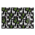 Cactus And Llama Pattern Print Placemat