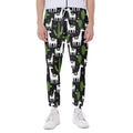 Cactus And Llama Pattern Print Joggers
