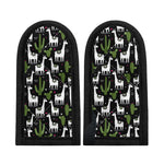 Cactus And Llama Pattern Print Skillet Handle Cover