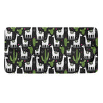 Cactus And Llama Pattern Print Towel