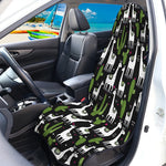 Cactus And Llama Pattern Print Waterproof Car Seat Cover