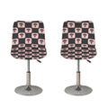 Caduceus Pattern Print Bar Stool Covers