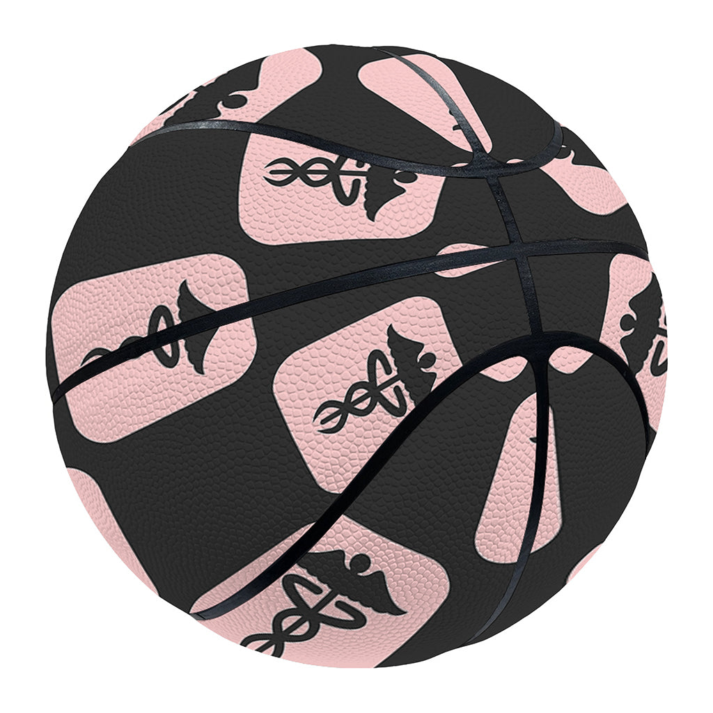 Caduceus Pattern Print Basketball