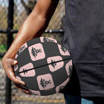 Caduceus Pattern Print Basketball