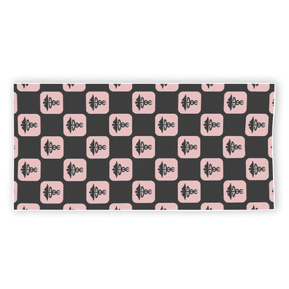 Caduceus Pattern Print Beach Towel