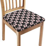 Caduceus Pattern Print Chair Cushion Cover