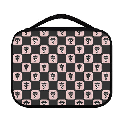 Caduceus Pattern Print Classic Bible Case