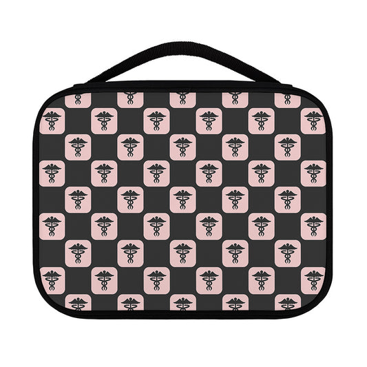 Caduceus Pattern Print Classic Bible Case