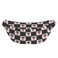 Caduceus Pattern Print Fanny Pack