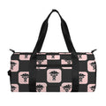 Caduceus Pattern Print Gym Bag