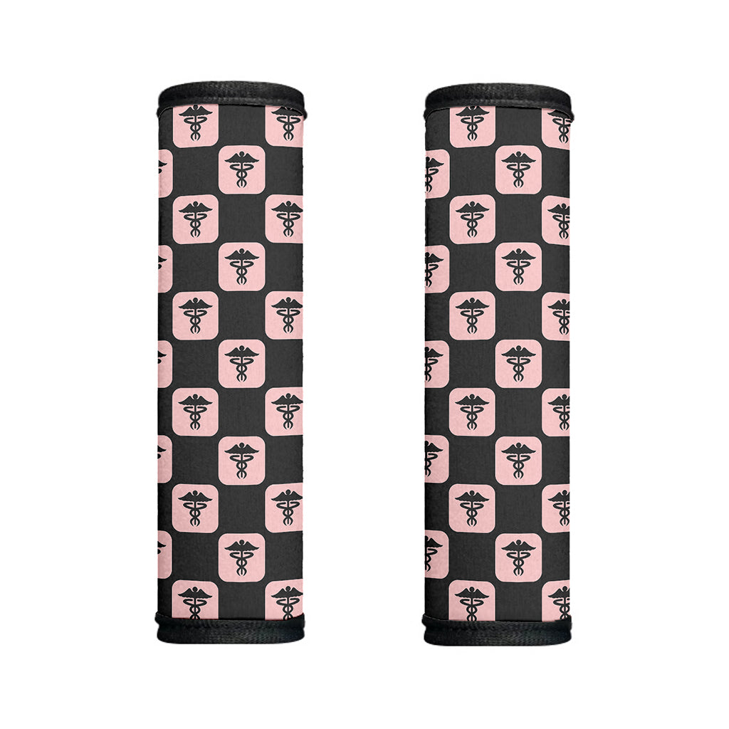 Caduceus Pattern Print Handle Covers