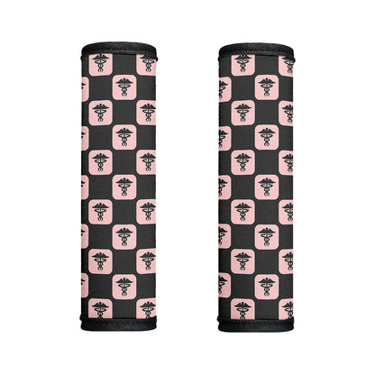 Caduceus Pattern Print Handle Covers