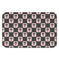 Caduceus Pattern Print Indoor Door Mat