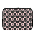 Caduceus Pattern Print Laptop Sleeve