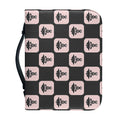 Caduceus Pattern Print Leather Bible Cover