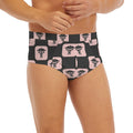Caduceus Pattern Print Men's Briefs