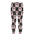 Caduceus Pattern Print Men's Leggings