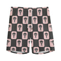 Caduceus Pattern Print Men's Athletic Shorts