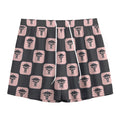 Caduceus Pattern Print Mesh Shorts