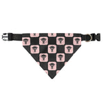 Caduceus Pattern Print Over The Collar Dog Bandana