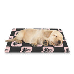 Caduceus Pattern Print Pet Cooling Mat Cover