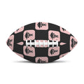 Caduceus Pattern Print Rugby Ball