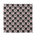 Caduceus Pattern Print Silk Bandana