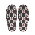 Caduceus Pattern Print Slippers