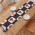 Caduceus Pattern Print Table Runner