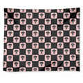 Caduceus Pattern Print Tapestry